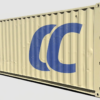 24ft Refurbished Storage Container for sale