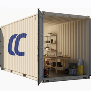 20ft New High Cube Shipping Container with Doors on Both Ends for sale