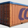 20ft Used Open Top Soft Roof Shipping Container for sale