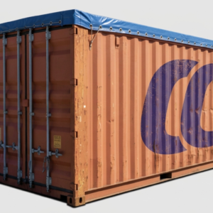 20ft Used Open Top Soft Roof Shipping Container for sale