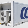 Single-Phase 20ft Refurbished Refrigerated Container Low Temp for sale