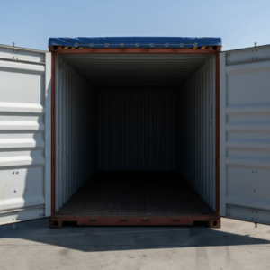 20ft Used Open Top Soft Roof Shipping Container for sale