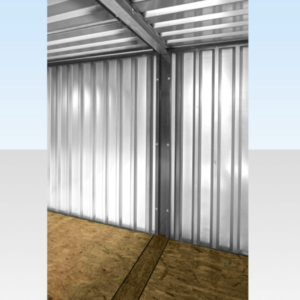 3M X 4.2M SIDE LINKED FLAT PACK CONTAINER BUNDLE (GALVANISED) FOR SALE