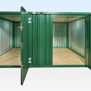 3M X 4.2M SIDE LINKED FLAT PACK CONTAINER BUNDLE (POWDER COATED) FOR SALE
