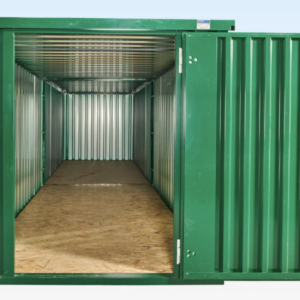 6M X 2.1M END LINKED FLAT PACKED CONTAINER BUNDLE (POWDER COATED)
