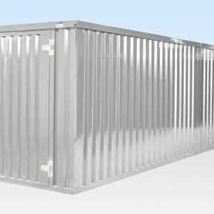 6M X 2.1M END LINKED FLAT PACKED CONTAINER BUNDLE (GALVANISED) FOR SALE NEAR ME